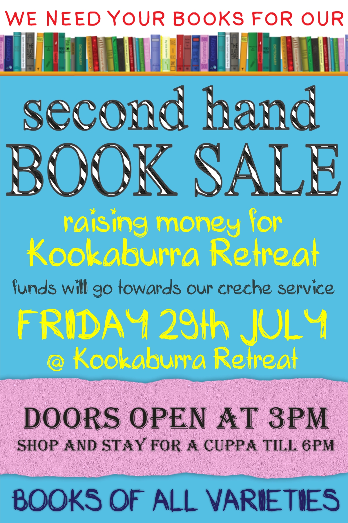 Book Sale Flyer